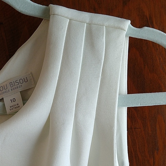 Black & white peplum dress - Picture 4 of 7